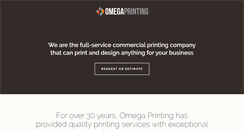 Desktop Screenshot of omegaprint.com